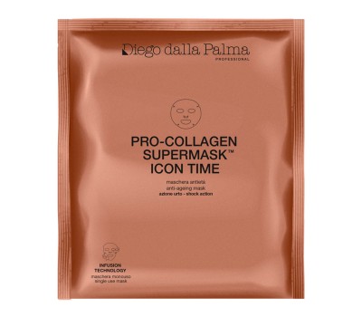 СУПЕР МАСКА омолаживающая с коллагеном и золотом ICON TIME 8 шт